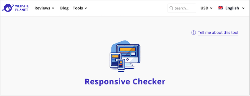 check responsiveness of web pages on different screen sizes